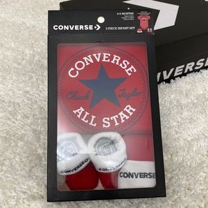 CONVERSE 3 PIECE INFANT SET BRAND NEW